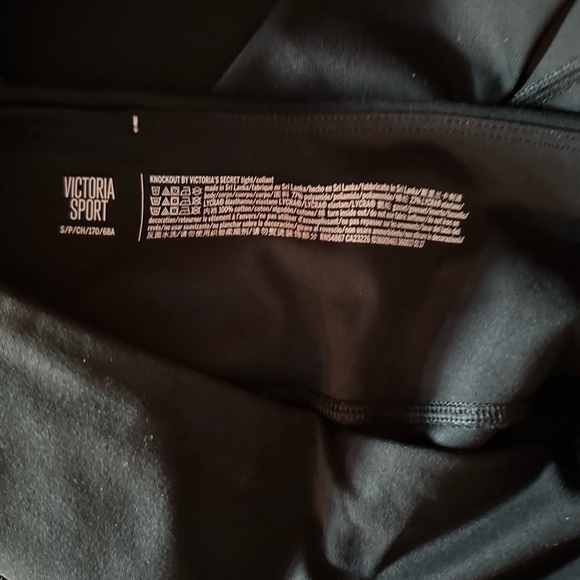 #5 (NWOT) Victoria Secret “Knockout Collection” leggings Size:S /Color:Black - Picture 4 of 5
